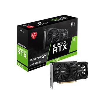 MSI Geforce RTX 3050 VENTUS 2X 6G OC NVIDIA 6 GB GDDR6