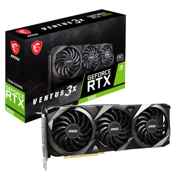 MSI GeForce RTX 3060 Ventus 3X 12G OC