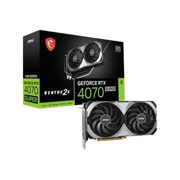 MSI GeForce RTX 4070 SUPER 12G VENTUS 2X OC - Scatola aperta, prodotto nuovo, stessa garanzia, perfetto