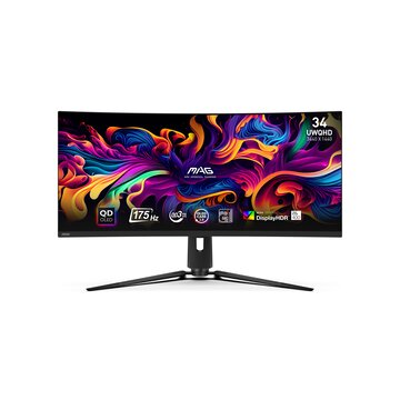 MSI MAG 341CQP QD-OLED Monitor PC 86,4 cm (34