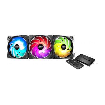 MSI MAG MAX F12A-3H - Kit 3 Ventole con HUB A-RGB Controller