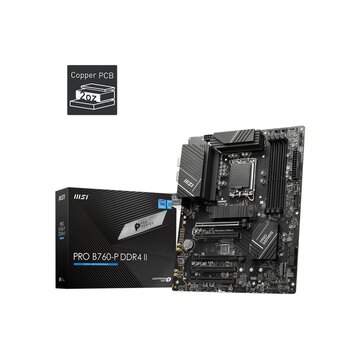 Pro b760-p ddr4 ii scheda madre intel b760 lga 1700 atx