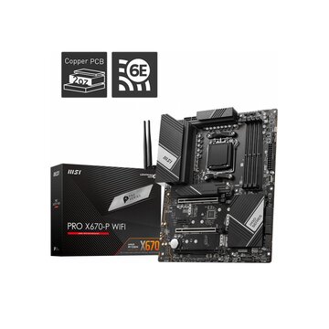 MSI AM5 Pro X670-P WIFI AMD X670 AM5 ATX