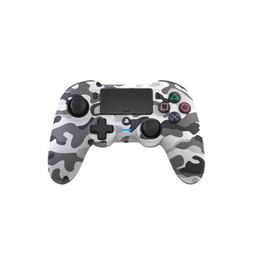 Nacon Asymmetric Mimetico, Grigio Bluetooth Gamepad PC, PlayStation 4