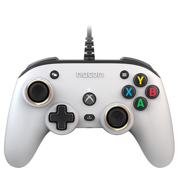 Nacon Pro Compact Controller USB Gamepad per Xbox Bianco