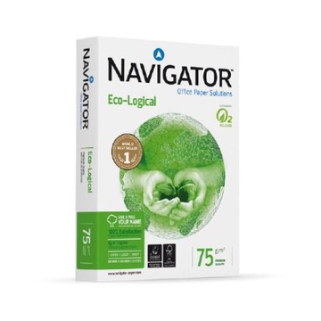 NAVIGATOR ECO-LOGICAL carta inkjet A3 (297x420 mm) Bianco