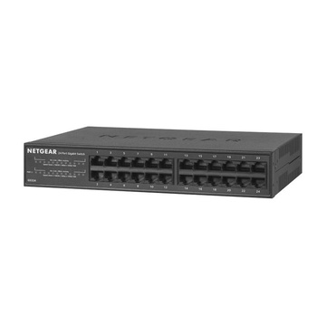 Netgear GS324 Non gestito Gigabit PoE Nero