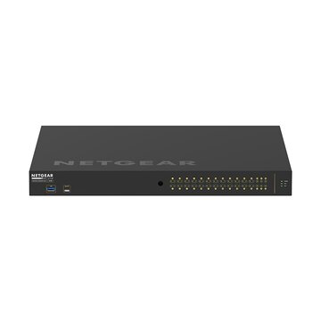 Netgear M4250-26G4XF-PoE+ Gestito L2/L3 Gigabit Ethernet (10/100/1000) Supporto Power over Ethernet (PoE) 1U Nero