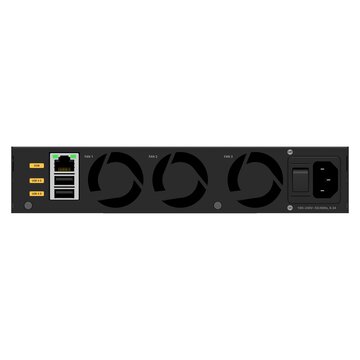 Netgear M4350-8X8F Gestito L3 10G Ethernet (100/1000/10000) 1U Nero