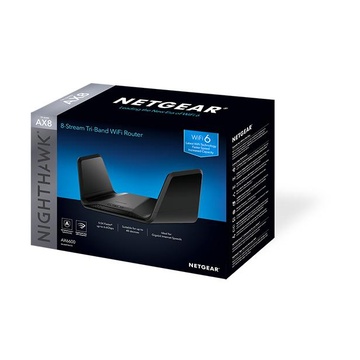 Netgear RAX70 Nighthawk Router wireless Gigabit Ethernet Banda tripla Nero