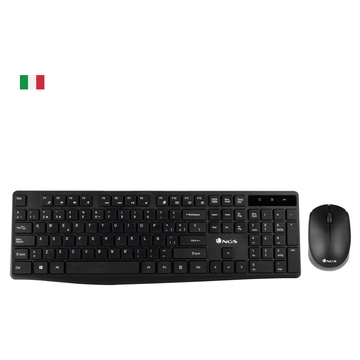 Allure kit rf wireless qwerty italiano nero