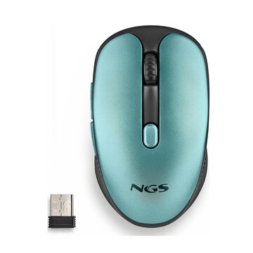 NGS EVO RUST mouse Mano destra RF Wireless Ottico 1600 DPI