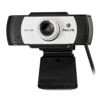 NGS XpressCam720 HD USB 2.0 Nero, Grigio, Argento