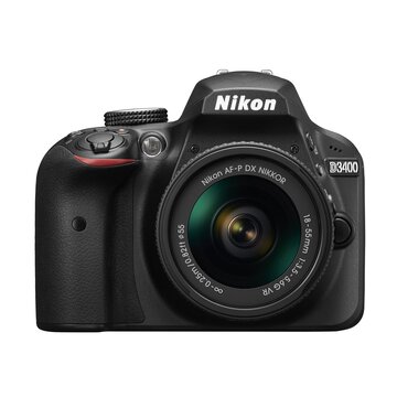 Nikon D3400 + AF-P 18-55mm f/3.5-5.6 G DX VR Stabilizzato [Usato]