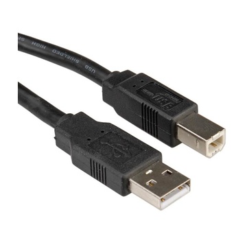 Nilox 11.02.8818 cavo USB 1,8 m 2.0 USB A USB B Nero