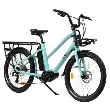 Nilox 30NXEBCMMV1 bicicletta elettrica Blu Alluminio 61 cm (24