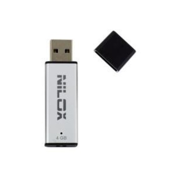 Nilox 4GB USB A 2.0 Argento