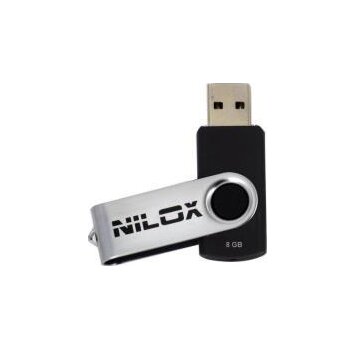 Nilox 8GB USB2.0 USB A 2.0 Nero