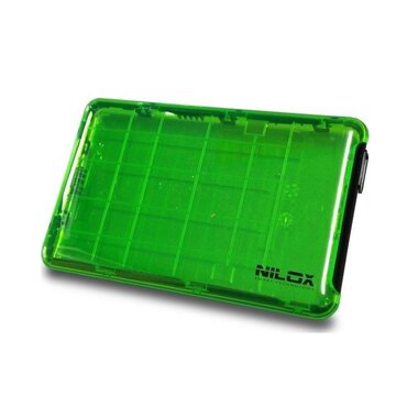 Nilox DH0002GT Box esterno HDD Verde 2.5