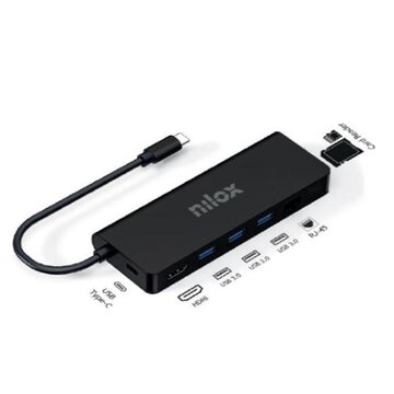 Nilox DOCK USB-C 8 IN 1 HDMI 4K