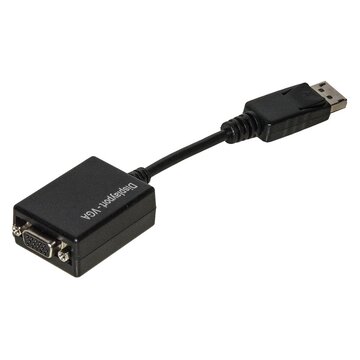 Nilox Link Accessori LKADAT19 cavo e adattatore video 0,15 m VGA (D-Sub) DisplayPort Nero