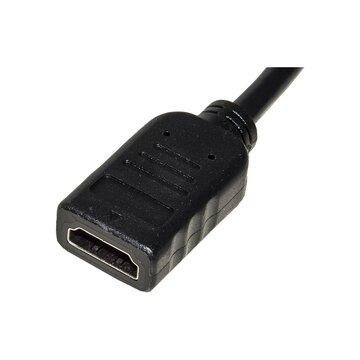 Nilox Link Accessori LKADAT20 cavo e adattatore video 0,15 m DisplayPort HDMI Nero