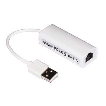Nilox Link Accessori LKCONV07 cavo di interfaccia e adattatore USB RJ45 Bianco
