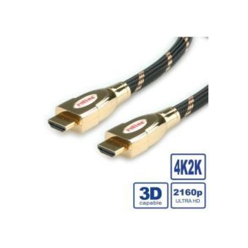 Nilox NX090201123 cavo HDMI 1 m HDMI tipo A (Standard) Nero, Oro