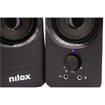 Nilox NXAPC02 6W 1-via Nero Cablato 3 W