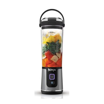 Ninja Blast Frullatore portatile Senza Fili per Frullati, Trita Ghiaccio e Frutta Congelata 0,53 L Nero