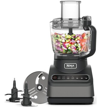 Ninja Robot da cucina, 850 W, ciotola 2,1 l, 4 programmi automatici, per frullare, tagliare, purè, miscele, 3 velocità manuali, lame per tritare e impastare