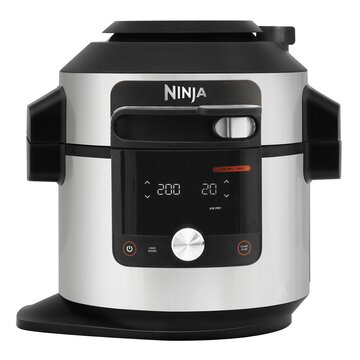 Ninja Foodi MAX Multicooker con Coperchio SmartLid e Sonda Digitale, 14 Funzioni, Cottura Intelligente, 7.5L, Pentola a Pressione, Friggitrice ad Aria, Cottura a Vapore, Griglia