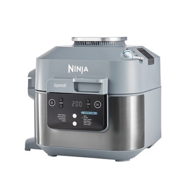 Ninja Speedi Pentola Elettrica Rapida 10 in 1, Friggitrice ad Aria, 5,7 l, Pasti per 4 in 15 Minuti, Frittura ad Aria e Cottura al Vapore