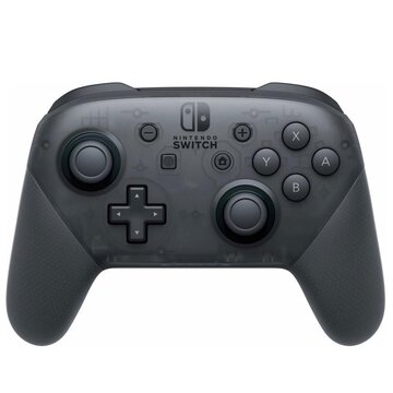 Switch pro controller nero bluetooth gamepad analogico/digitale nintendo switch, pc