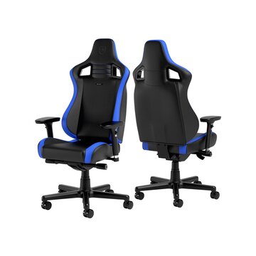 EPIC Compact Gaming Chair - Nero / Carbonio /Blu