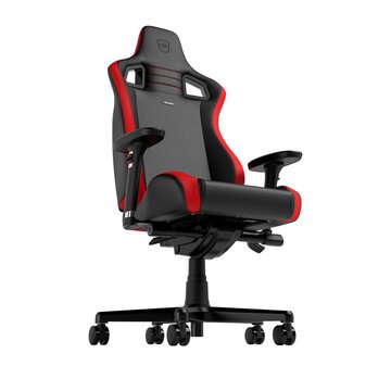 Noblechairs EPIC Compact Gaming Chair - Nero / Carbonio / Rosso
