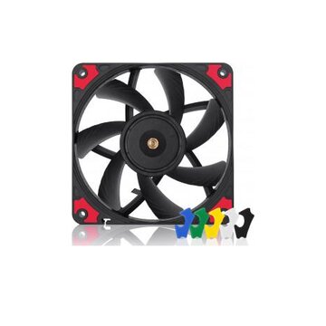 Nf-a12x15 pwm ch.bk.s sistema di raffreddamento per computer case per computer ventilatore 12 cm nero