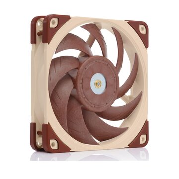 Noctua NF-A12x25 Case per computer Ventilatore 12 cm Beige, Marrone