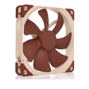 Noctua NF-A14 Case per computer Ventilatore 14 cm Beige, Marrone