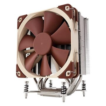 Noctua NH-U12DXI4 sistema di raffreddamento per computer Processore Refrigeratore 12 cm Beige, Marrone, Argento