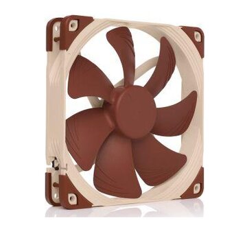 Noctua NOC-NF-A14-FLX sistema di raffreddamento per computer Case per computer Ventilatore 14 cm Beige, Marrone