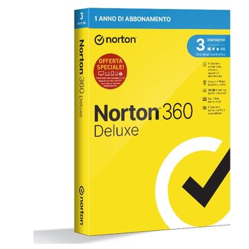 NORTON 360 Deluxe 25 GB 1 USER 3 DEVICE ESD