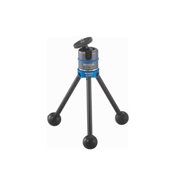 Novoflex BasicPod Mini Treppiede 3 gambe Nero, Blu