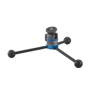 Novoflex BasicPod Mini Treppiede 3 gambe Nero, Blu