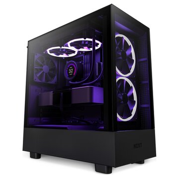 NZXT H5 Elite Midi Tower Nero, Trasparente