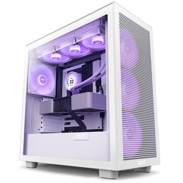 NZXT H7 Flow RGB Midi Tower Bianco