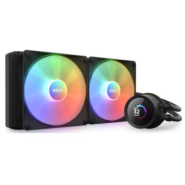 NZXT Kraken 280 RGB Processore Raffreddatore di liquidi tutto in uno 14 cm Nero 1 pz