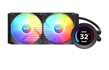 NZXT Kraken Elite 240 RGB Processore Raffreddatore di liquidi tutto in uno 12 cm Nero 1 pz