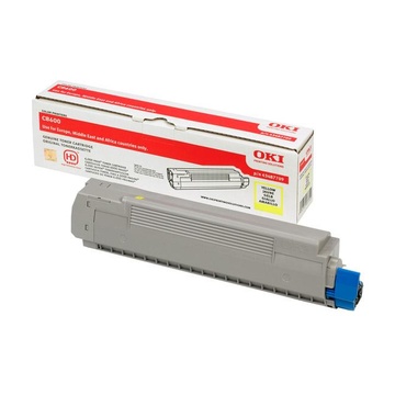 OKI 43487709 cartuccia toner Originale Giallo 1 pezzo(i)