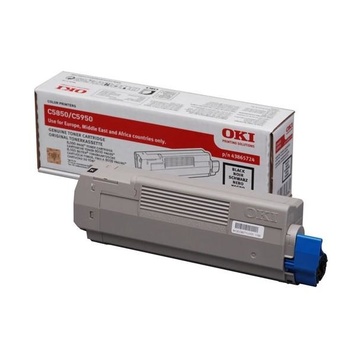 OKI 43865724 Toner Original Nero